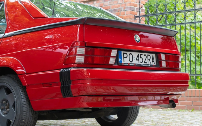 Alfa Romeo 75 cena 89000 przebieg: 155000, rok produkcji 1989 z Poznań małe 667